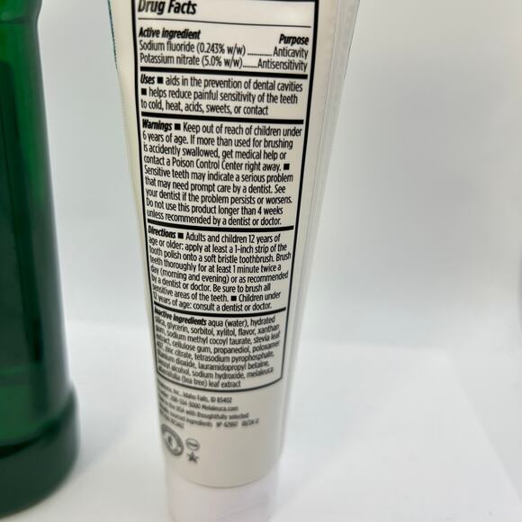 Melaleuca Breath Away Mouth Rinse and Exceed Total Care Sensitive Tooth Polish - Picture 2 of 5